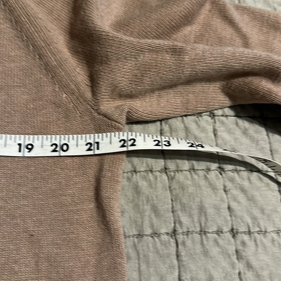 Banana Republic tan cowl neck sweater XL - Picture 4 of 6